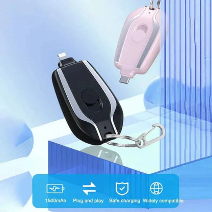 Portable Keychain Charger (1500 MaH)