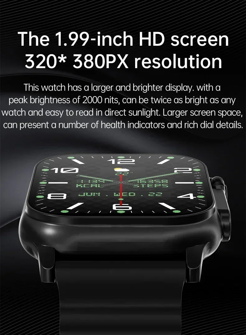 T900 Ultra 2 Smart Watch Men 49mm Series 8 2.3 "AMOLED Screen