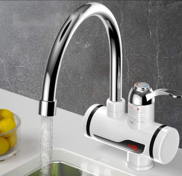 Electric Water Heating Faucet ,tap For Kitchens And Bathrooms | Display | Hot Water