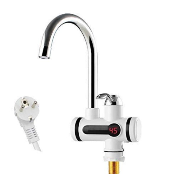 Electric Water Heating Faucet ,tap For Kitchens And Bathrooms | Display | Hot Water