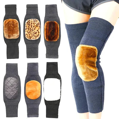 unisex Women Men’s Cashmere Wool Knee Brace Pads | Winter Warm Thermal Knee Warmer Velvet Knee Protector