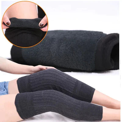 unisex Women Men’s Cashmere Wool Knee Brace Pads | Winter Warm Thermal Knee Warmer Velvet Knee Protector